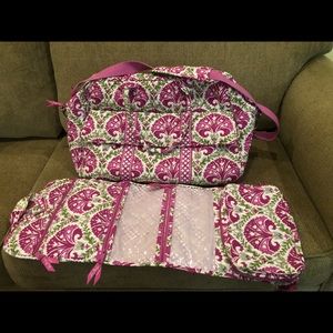Vera Bradley Weekender and Travel Organizer